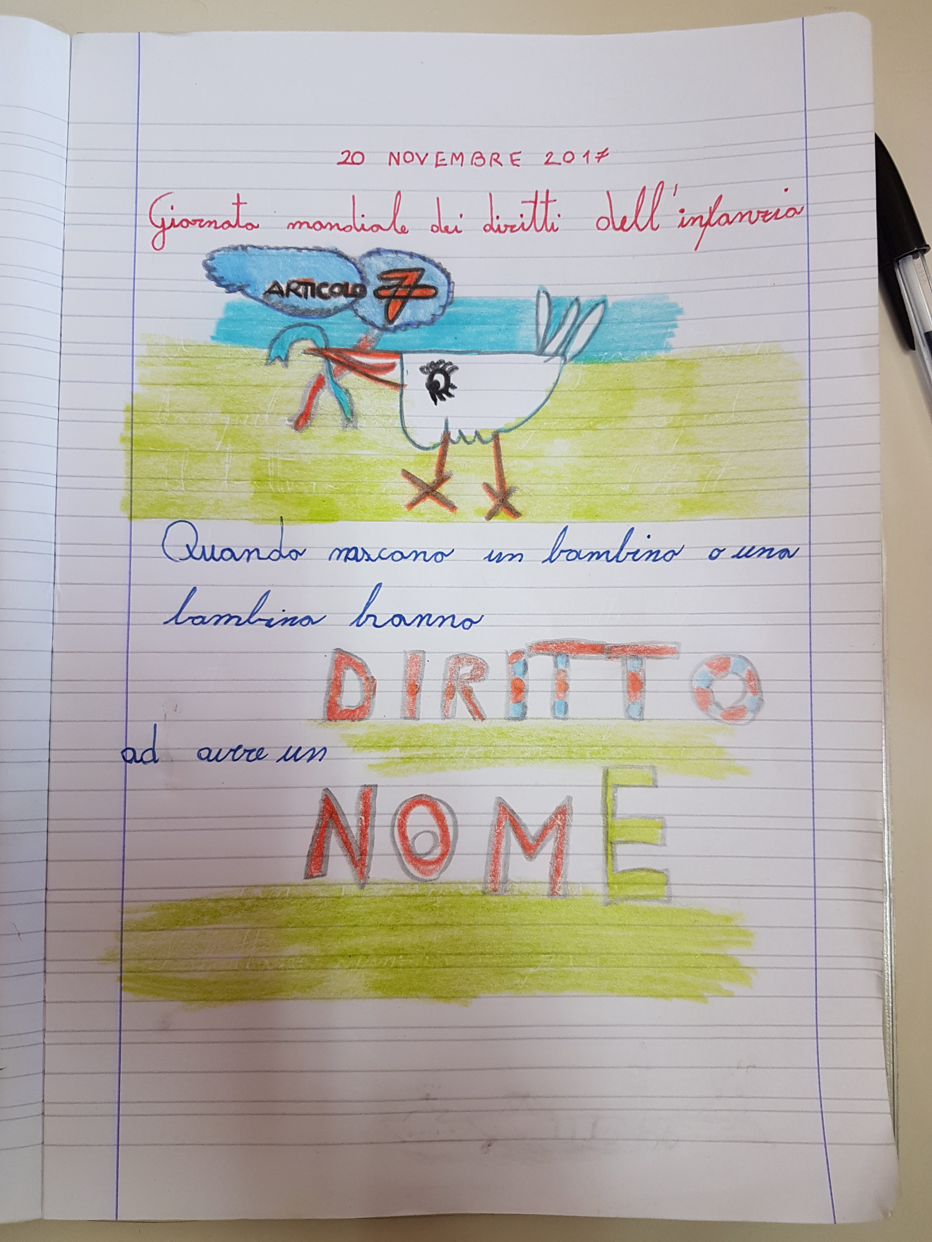 I Diritti Dei Bambini Maestra Carmelina